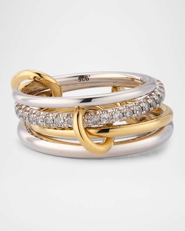 Nimbus SG Gris Ring with Diamonds